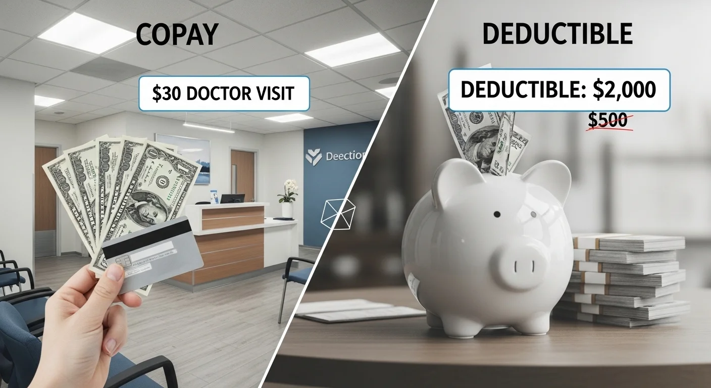 Copay vs deductible