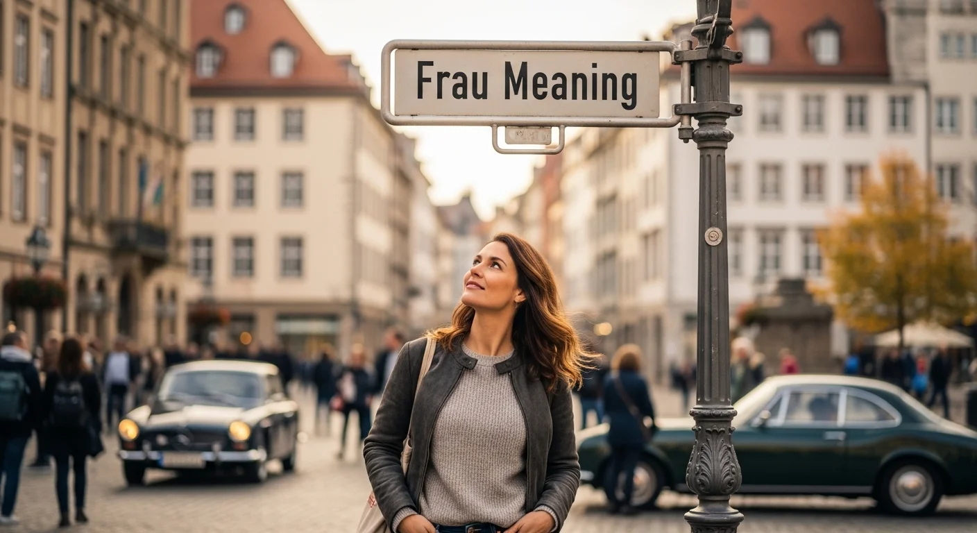 Frau Meaning