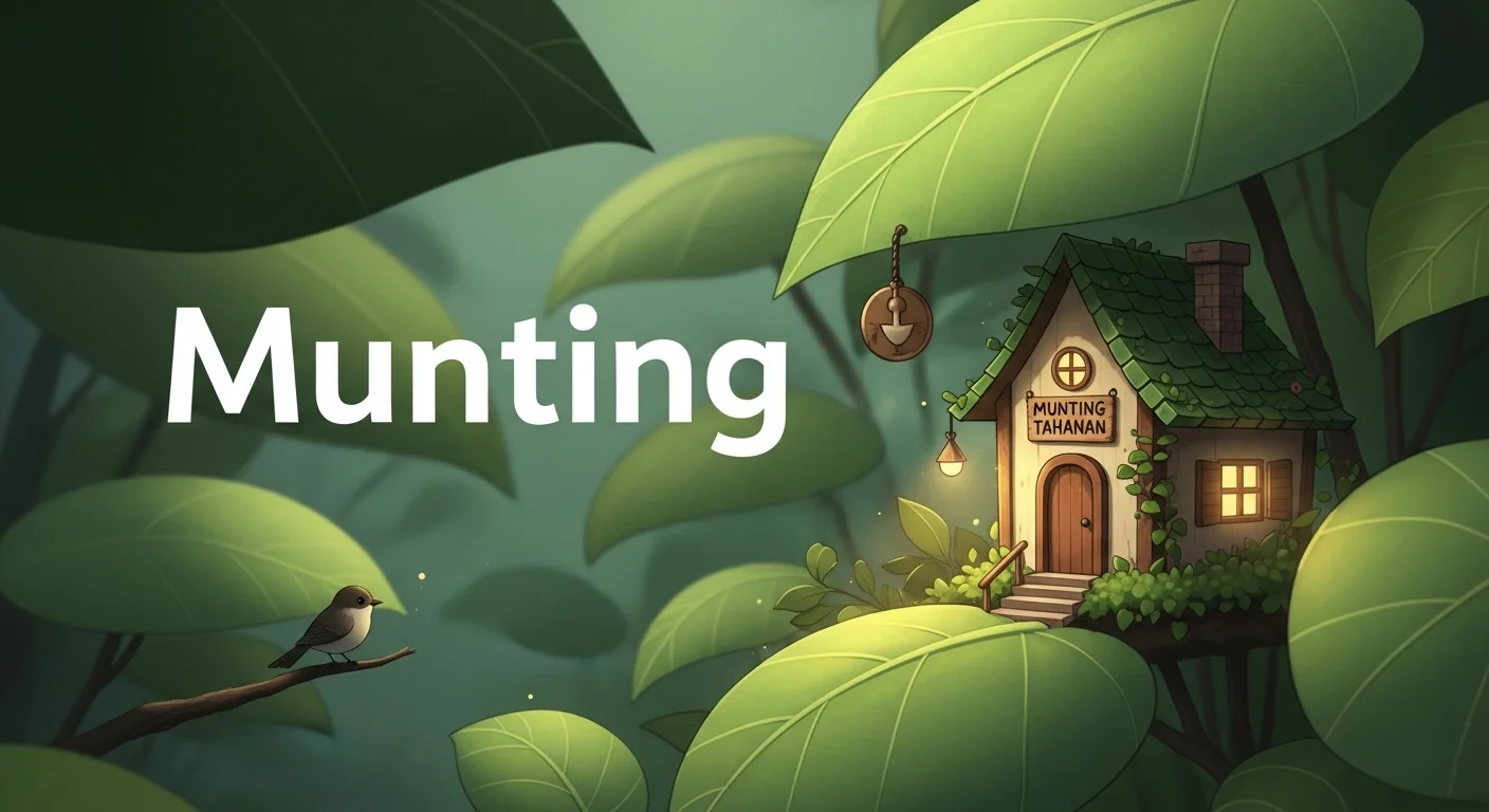 Munting meaning in english