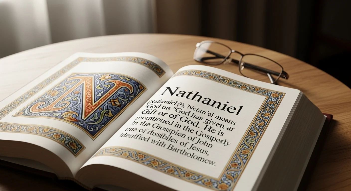 Nathaniel name meaning in bible