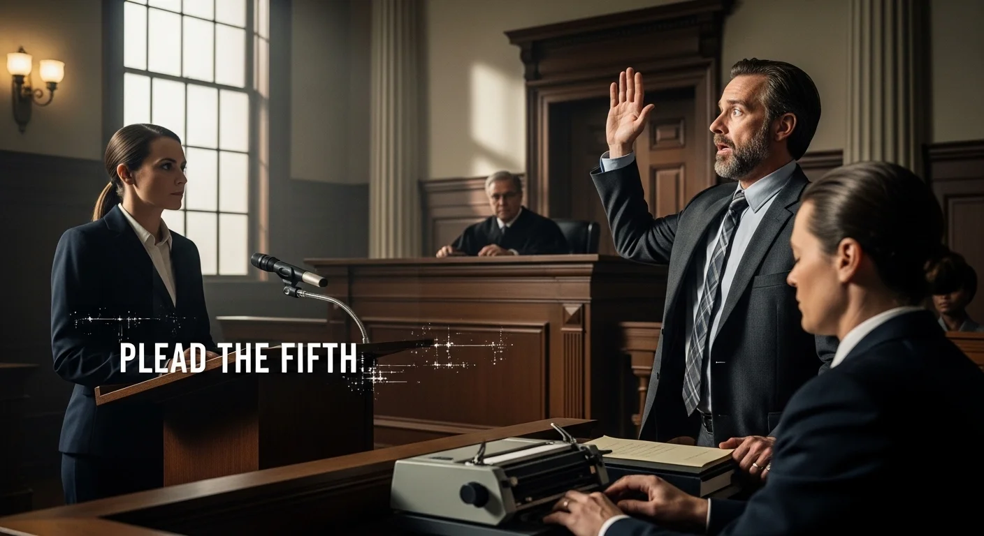 Plead the Fifth example