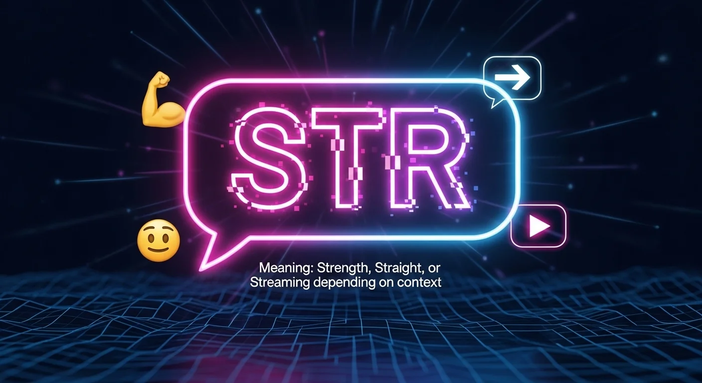 Str meaning in chat
