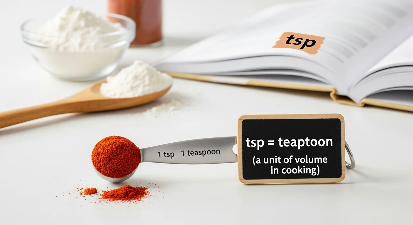 Tsp meaning in cooking