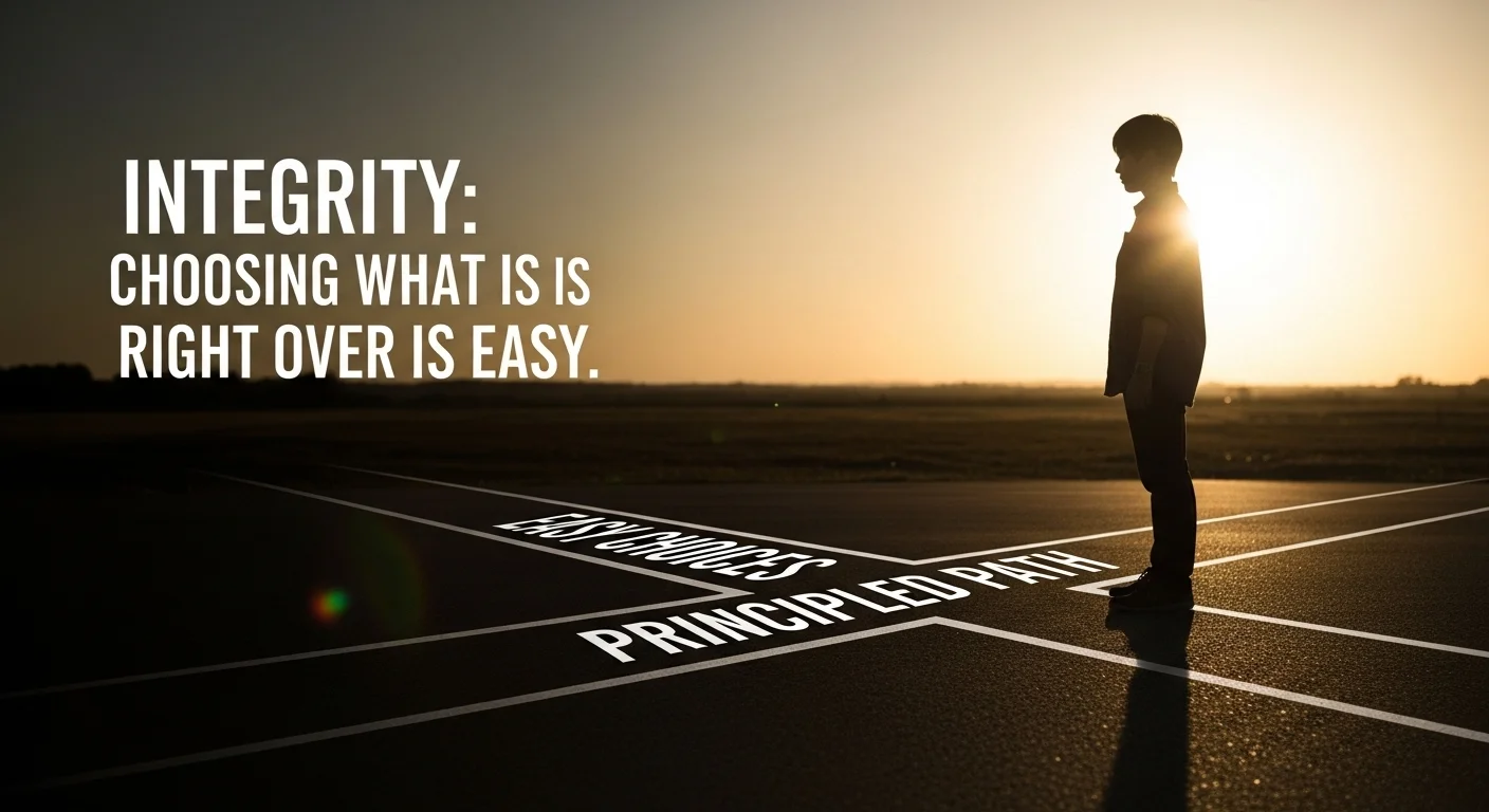 What does integrity mean in a person