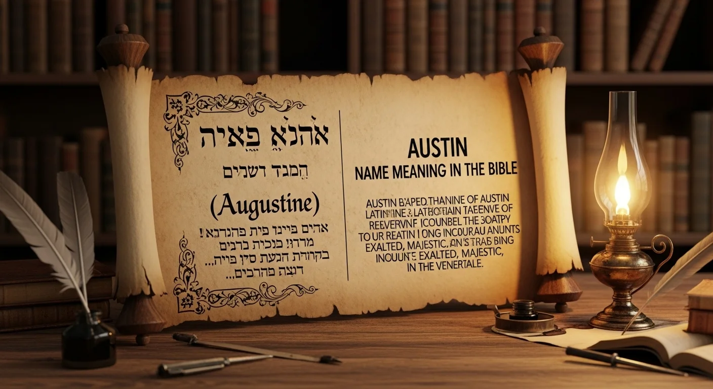 Austin Name Meaning in Bible