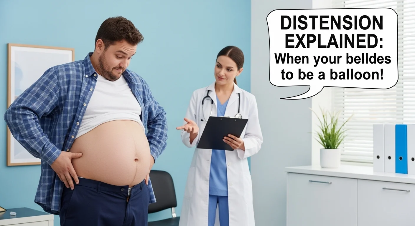 Distension meaning medical