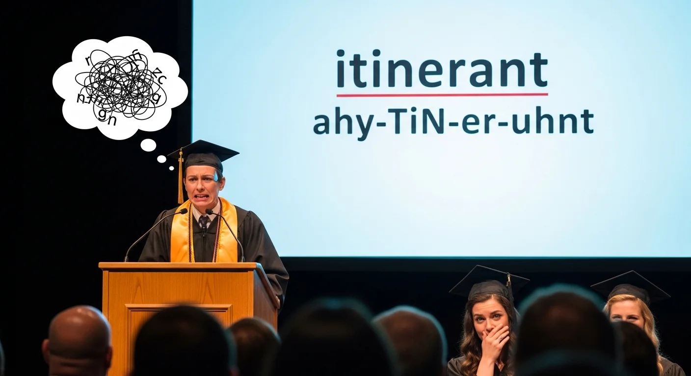 How to pronounce itinerant