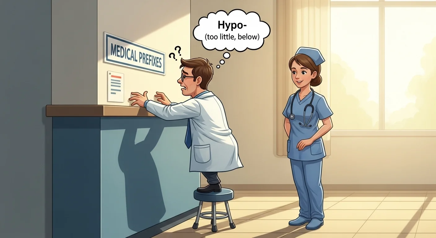 Hypo Prefix Meaning Medical