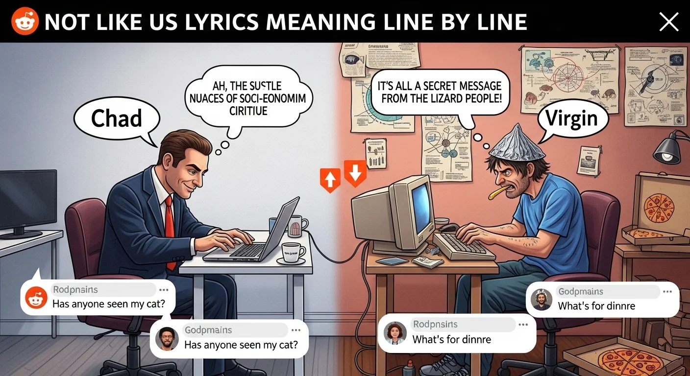 Not Like Us Lyrics Meaning Line by Line Reddit