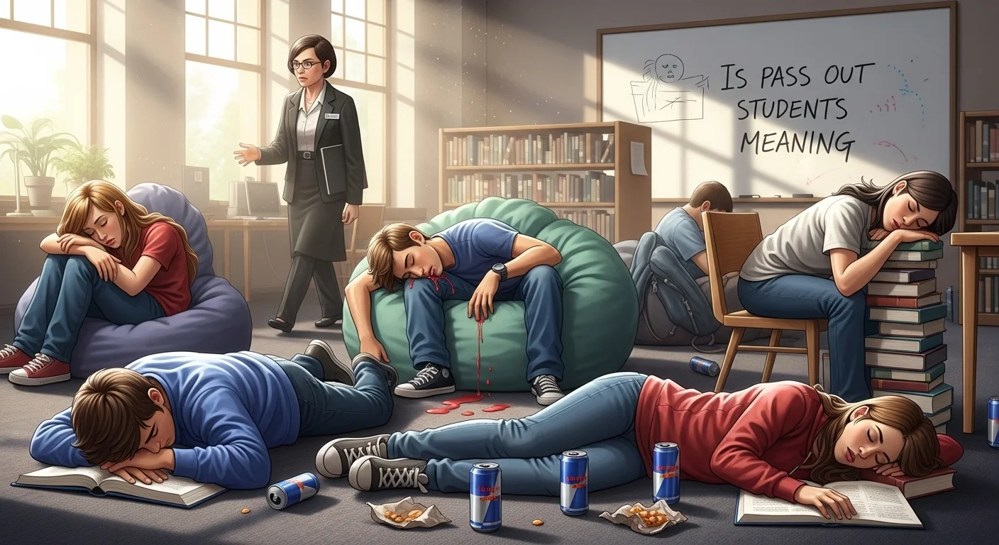 Pass Out Students Meaning