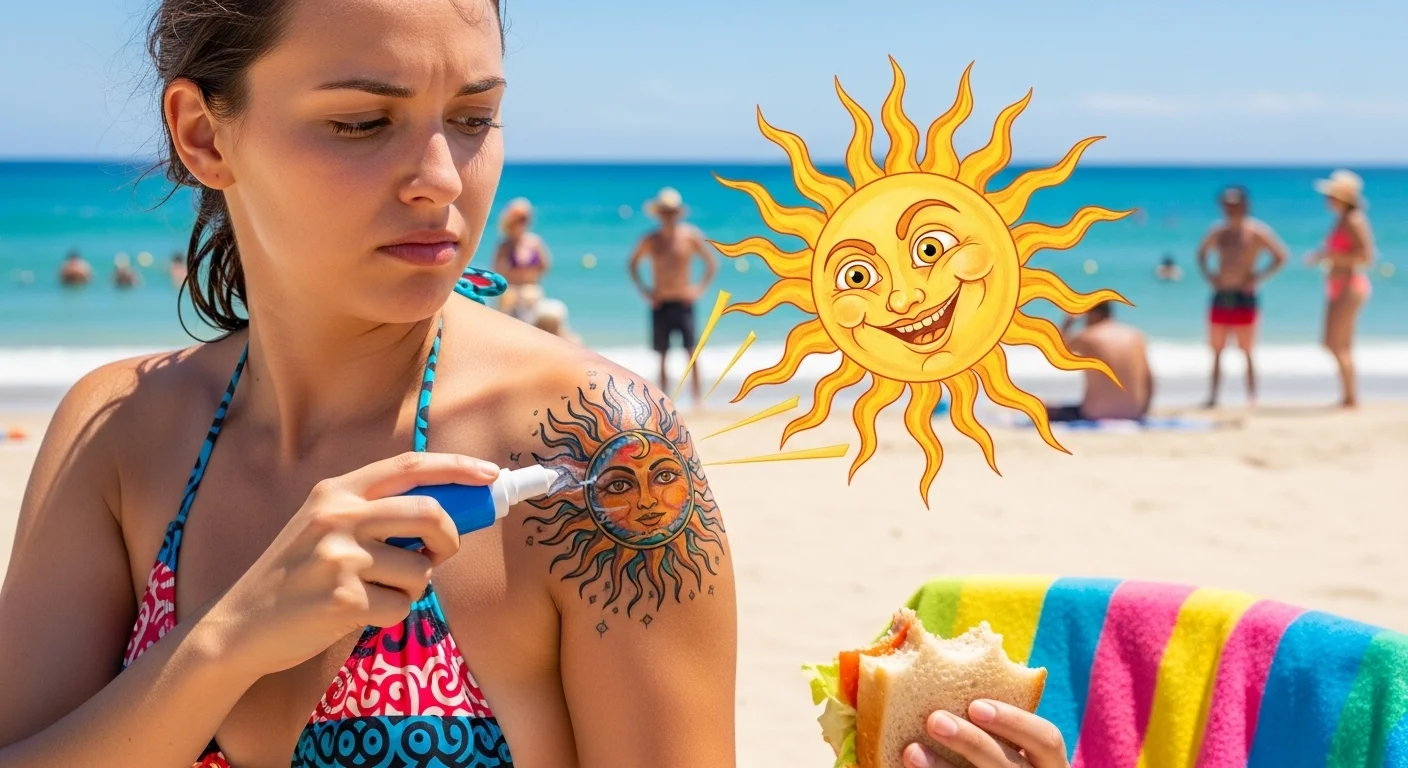 Sun Tattoo Meaning for Girl