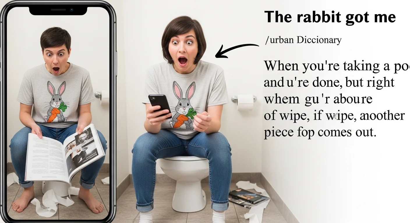 The rabbit got me meaning Urban Dictionary