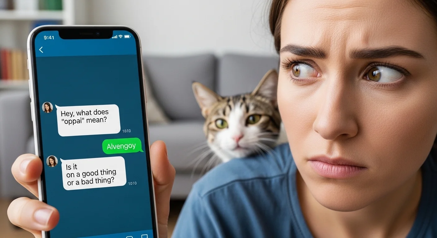 What Does “Oppai” Mean in Chat or Text