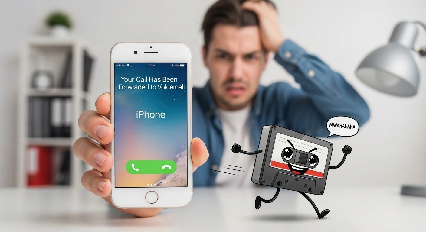 Your Call Has Been Forwarded to Voicemail Meaning on iPhone