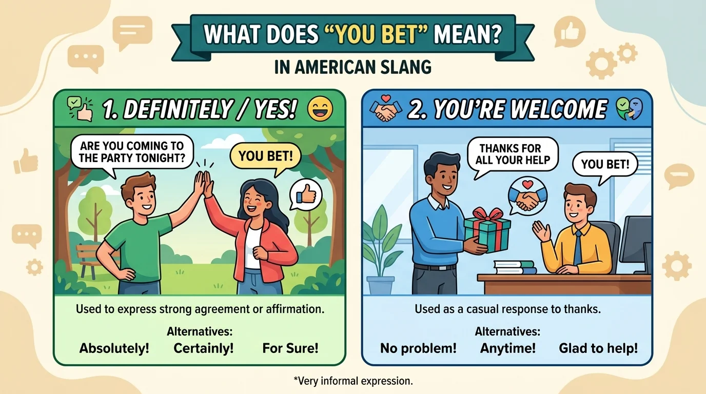 What Does “You Bet” Mean in Slang