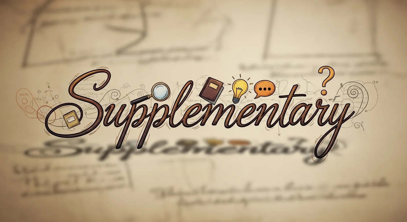 Supplementary Meaning