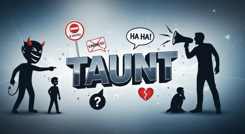 Taunt Meaning