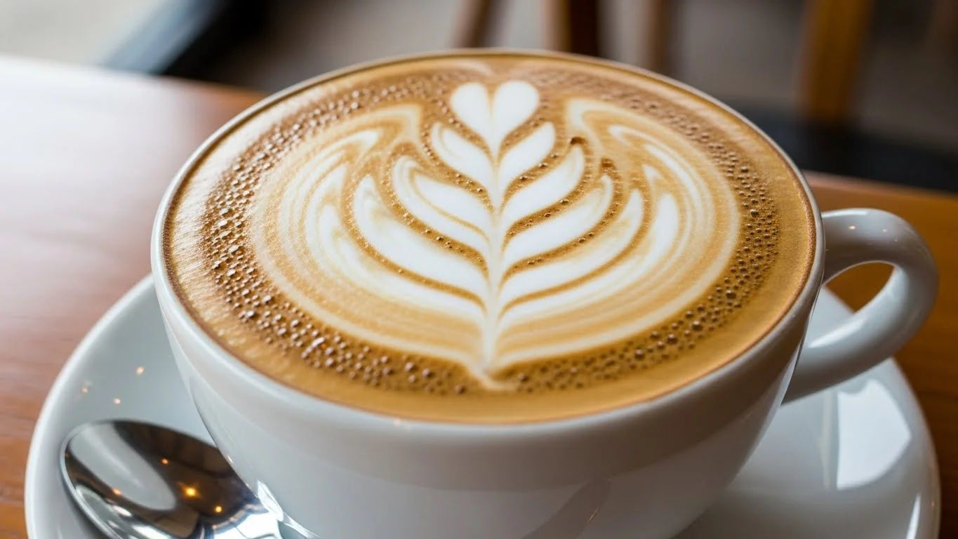 Froth meaning illustrated with foam on a coffee cup, showing literal and figurative definitions, synonyms, and examples for clear understanding.