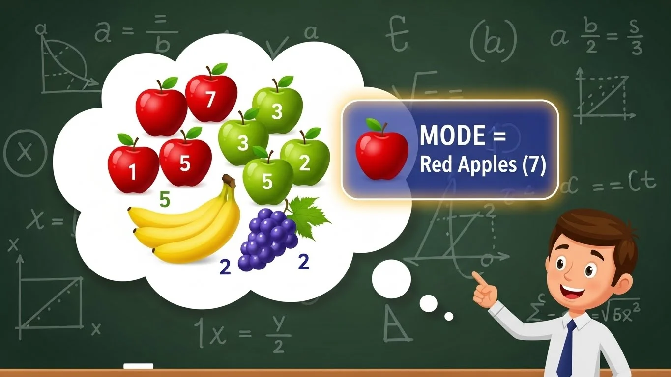 mode meaning in math