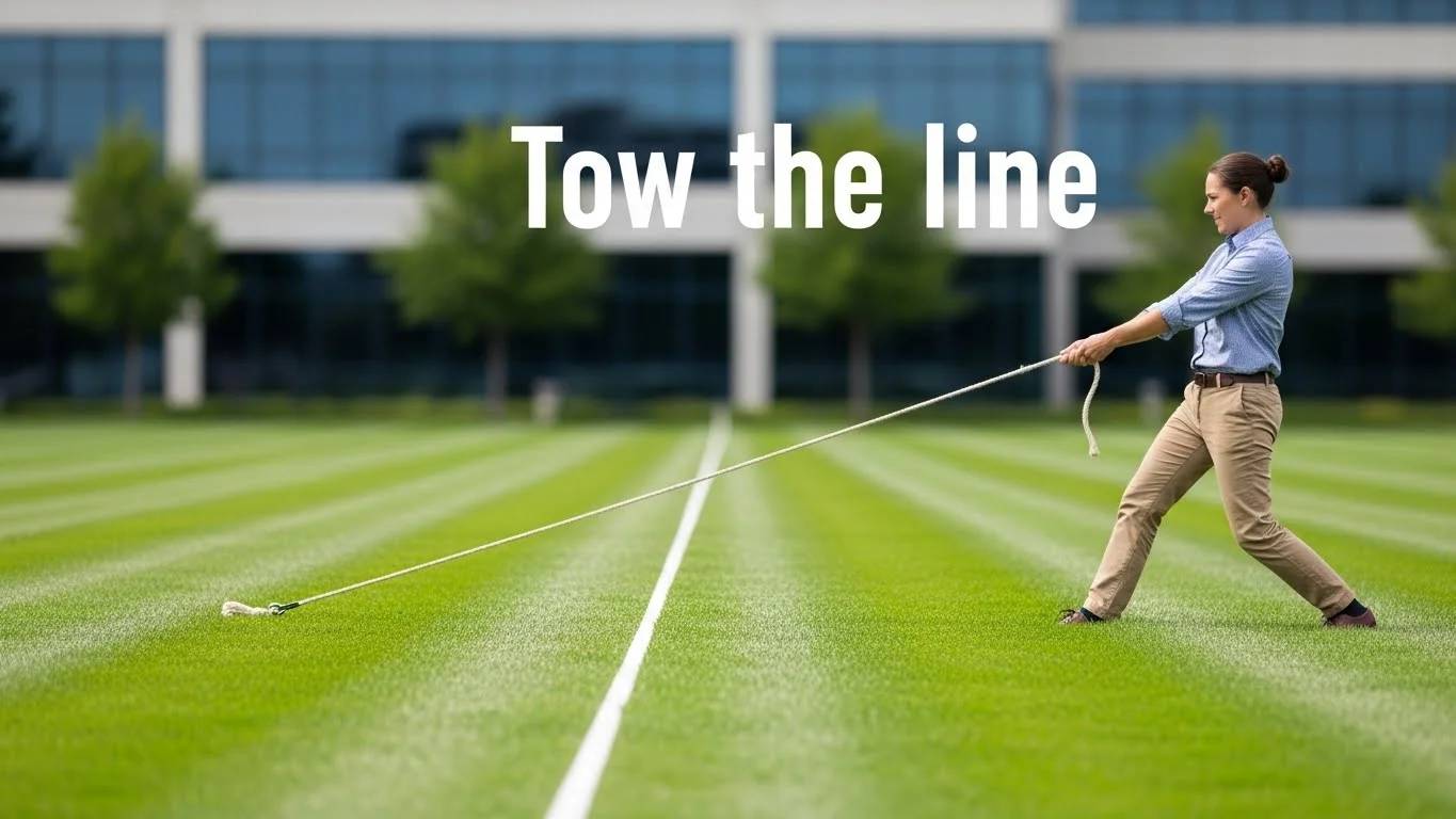 tow the line meaning