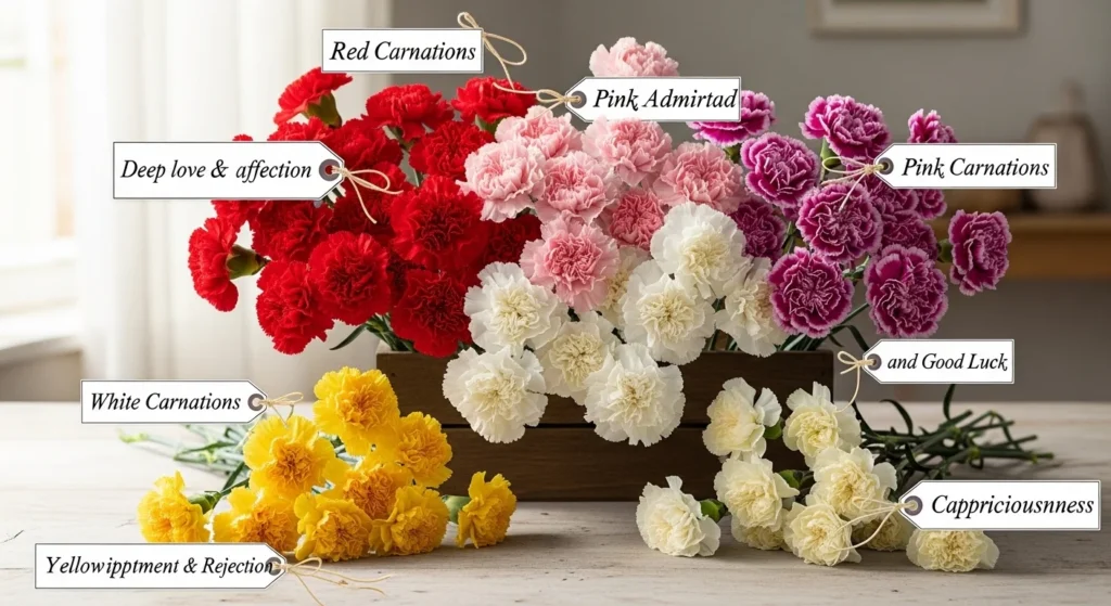 carnations meaning