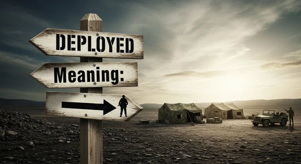 deployed meaning
