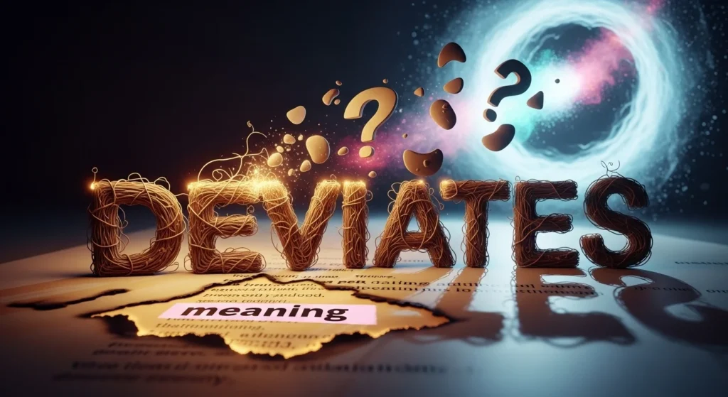 deviates meaning