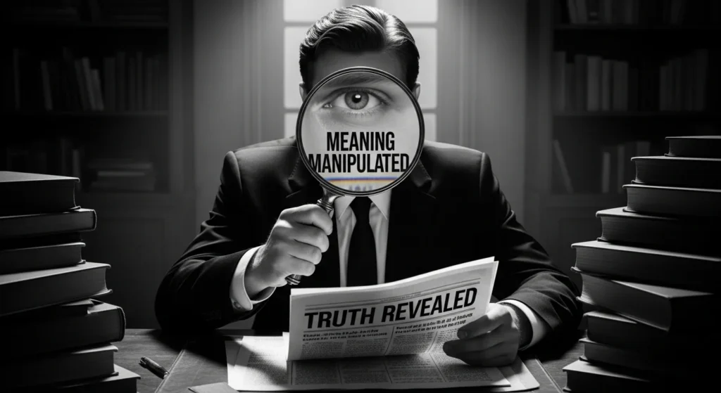 manipulating meaning