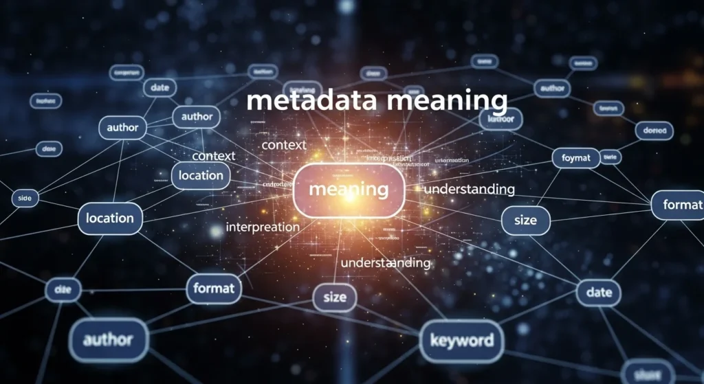 metadata meaning