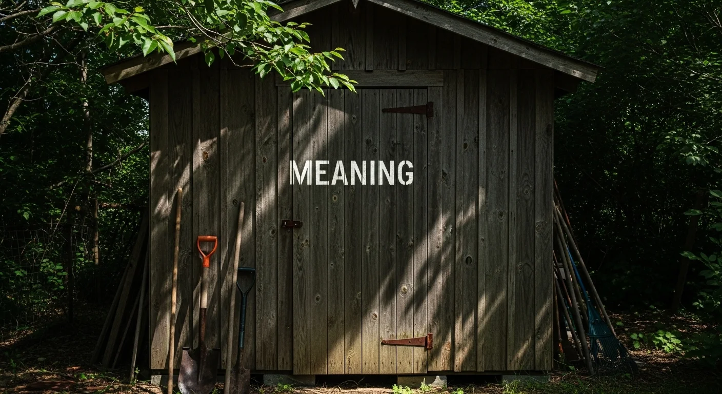 shed meaning