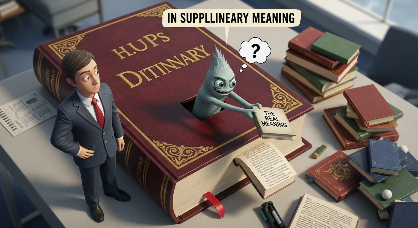 Supplementary Meaning
