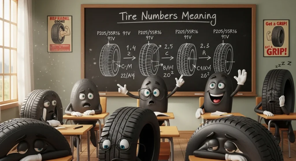 Tire Numbers Meaning