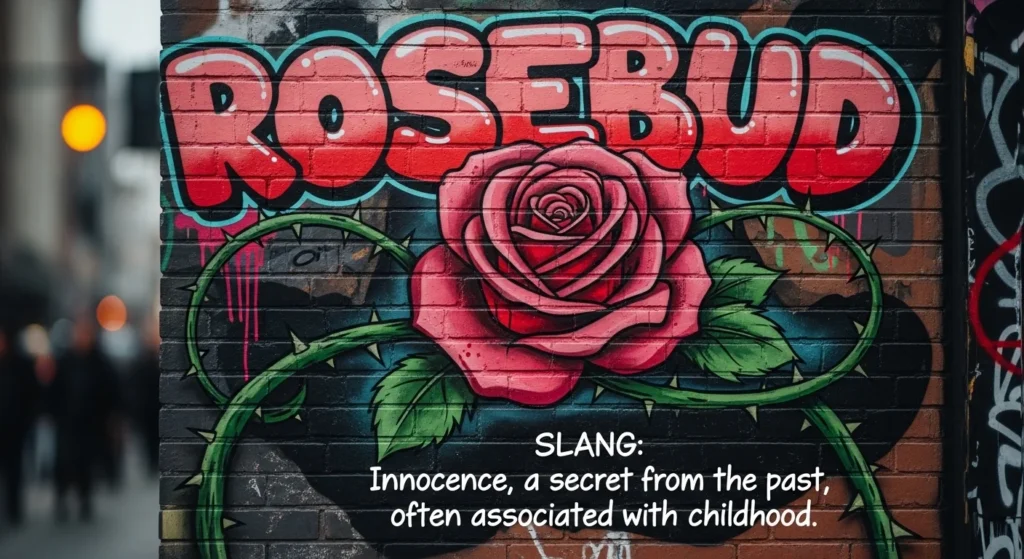 rosebud meaning slang