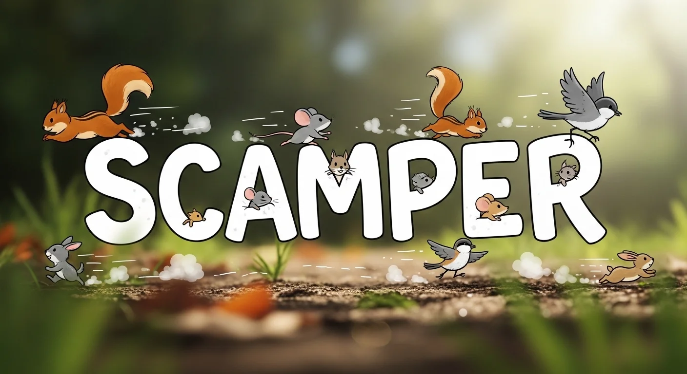 scamper meaning