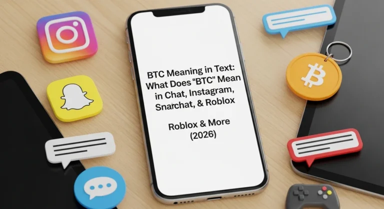 BTC Meaning in Text
