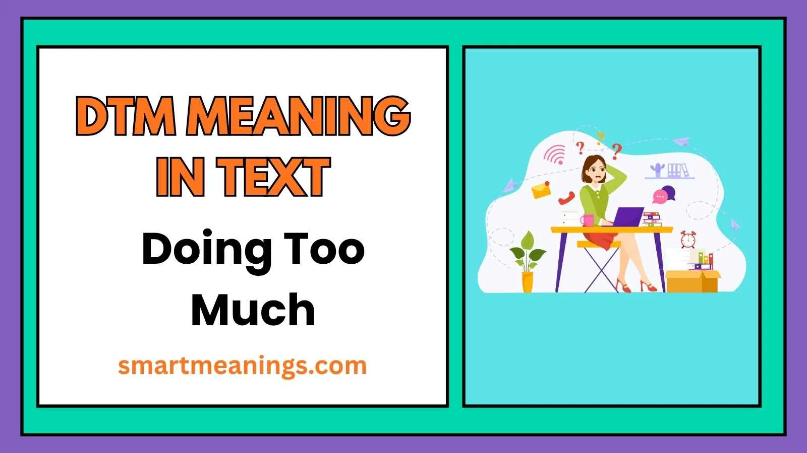 DTM Meaning in Text