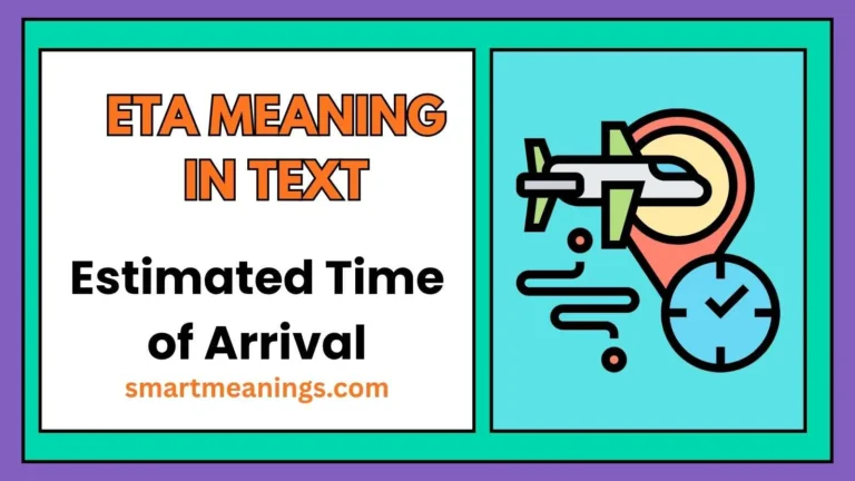 ETA Meaning in Text