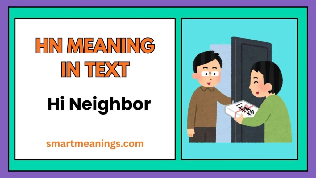 HN Meaning in Text
