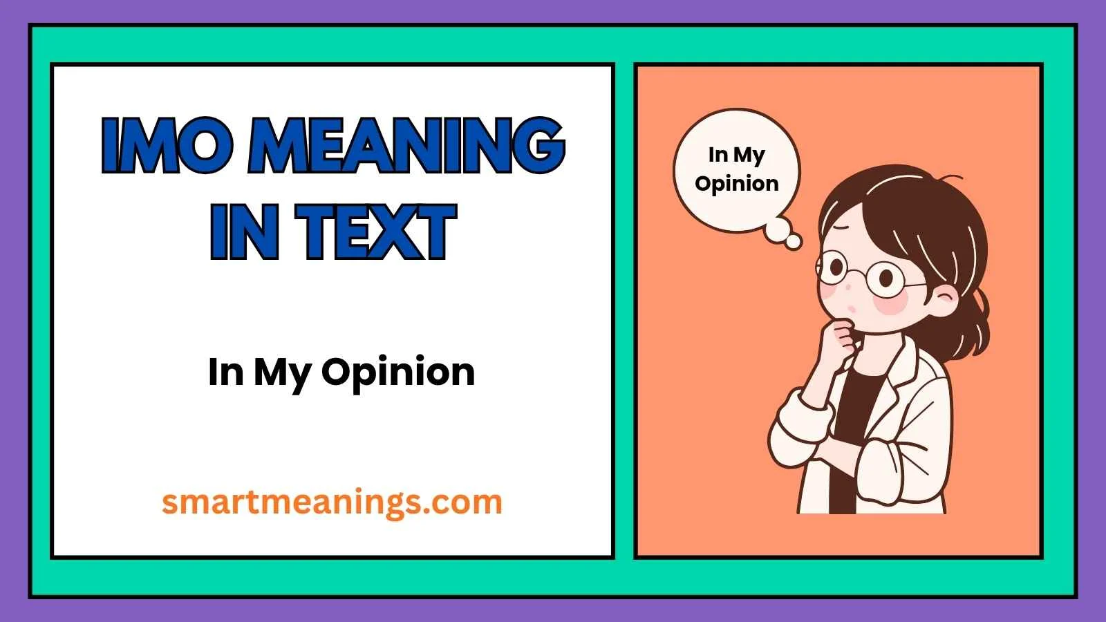 IMO Meaning in Text
