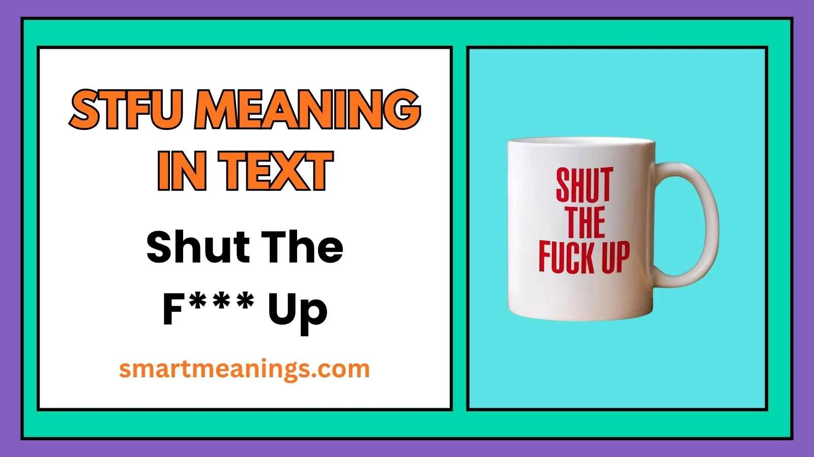 STFU Meaning in Text