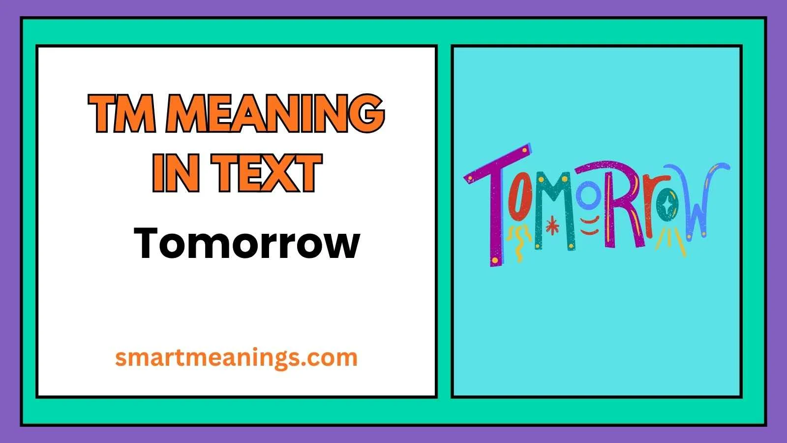 TM Meaning in Text
