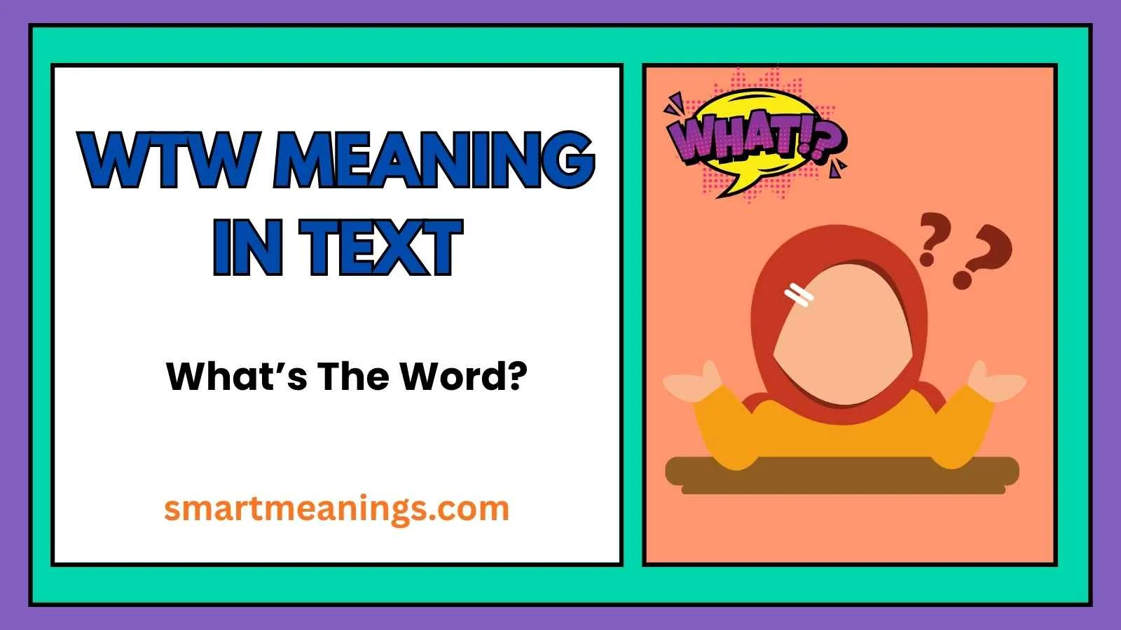 WTW Meaning in Text