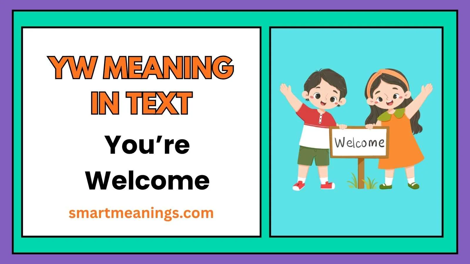 YW Meaning in Text